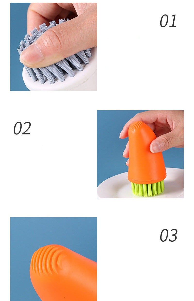 Multifunctional Carrot Brush - Vegetable Cleaning Tool