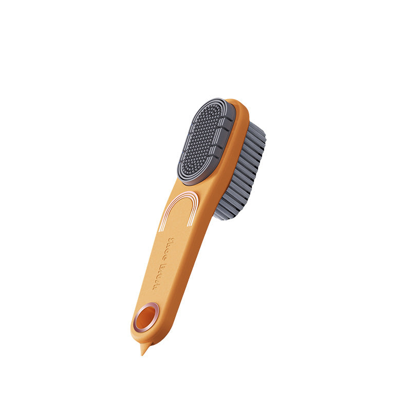 Double Sided Shoe Brush - Anti-Slip Design