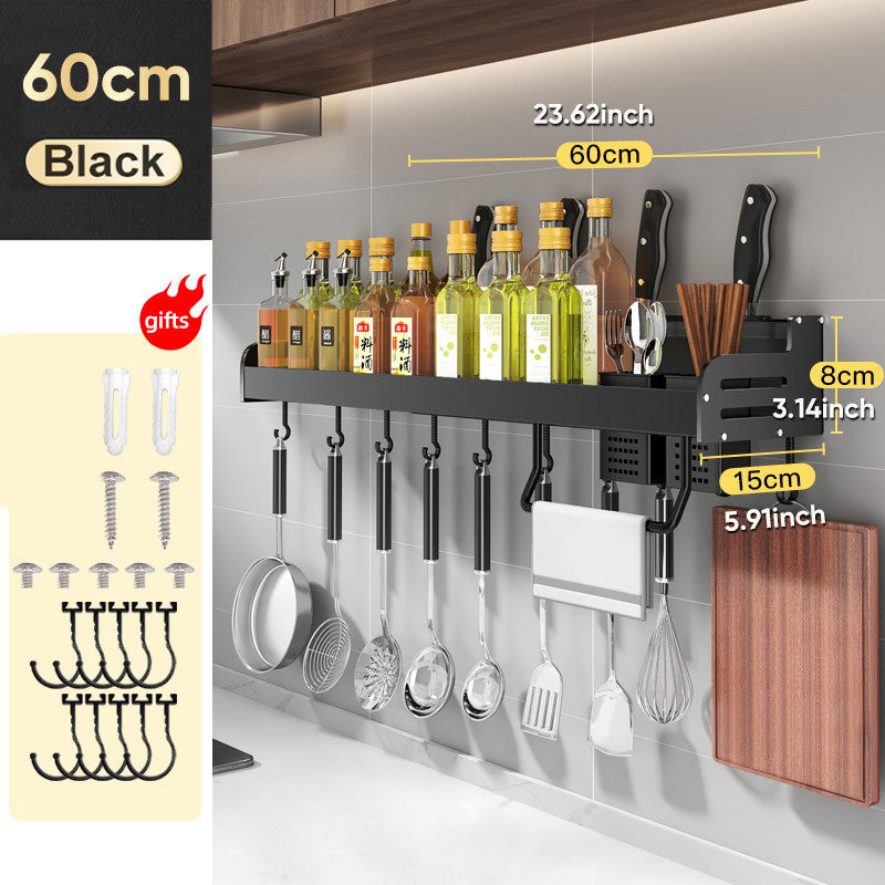 Wall Mounted Spice Rack - Kitchen Organization