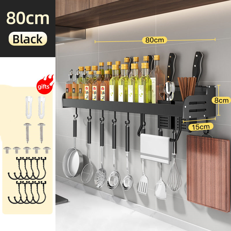Wall Mounted Spice Rack - Kitchen Organization