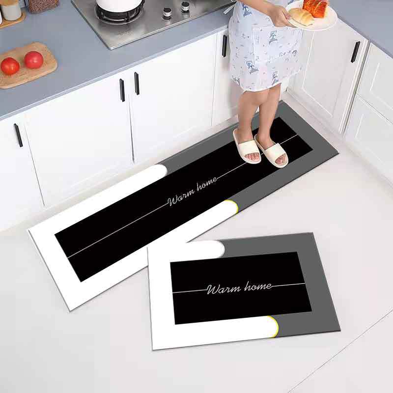 Kitchen Carpet Floor Mat - Non-Slip Strip Design